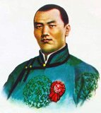 Damdin Sukhbaatar (February 2, 1893 - February 20, 1923) was a Mongolian military leader in the 1921 revolution. He is remembered as one of the most important figures in Mongolia's struggle for independence.