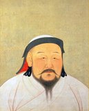 Kublai (or Khubilai) Khan (pinyin: Hūbìliè, (September 23, 1215 – February 18, 1294) was the fifth Great Khan of the Mongol Empire from 1260 to 1294 and the founder of the Yuan Dynasty in East Asia. As the second son of Tolui and Sorghaghtani Beki and a grandson of Genghis Khan, he claimed the title of Khagan of the Ikh Mongol Uls (Mongol Empire).<br/><br/>

In 1271, Kublai established the Yuan Dynasty, which at that time ruled over present-day Mongolia, Tibet, Eastern Turkestan, North China, much of Western China, and some adjacent areas, and assumed the role of Emperor of China. By 1279, the Yuan forces had successfully annihilated the last resistance of the Southern Song Dynasty, and Kublai thus became the first non-Chinese Emperor who conquered all China. He was the only Mongol khan after 1260 to win new great conquests.<br/><br/>

Kublai, the youngest brother of Mongkhe Khan, was born in 1215, the blue pig year. He assumed the throne in 1260, the white monkey year. Kublai Khan transferred the political centre of the Mongolian Empire to Beijing in the south and founded the Chinese Yuan dynasty. Kublai Khan passed away in 1294, the blue horse year. 
