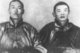 Mongolia: Damdin Sukhbaatar (1893-1923, left) and  Khorloogiin Choibalsan (1895-1952, right), Mongolian revolutionary leaders.