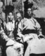 Mongolia: Damdin Sukhbaatar (1893-1923) military leader, nationalist and revolutionary, with his wife, Sukhbaataryn Yanjmaa, at Urga (Ulan Bataar), 1919.
