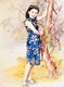 China: Chinese calendar girl of the 1930s
